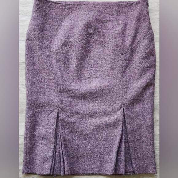 Tweed blend retro pencil skirt - Picture 1 of 4